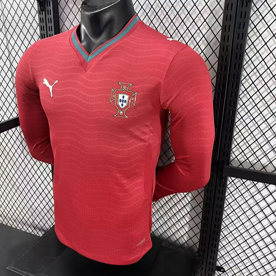 2026 Portugal Home Long Sleeve S-4XL - view 7