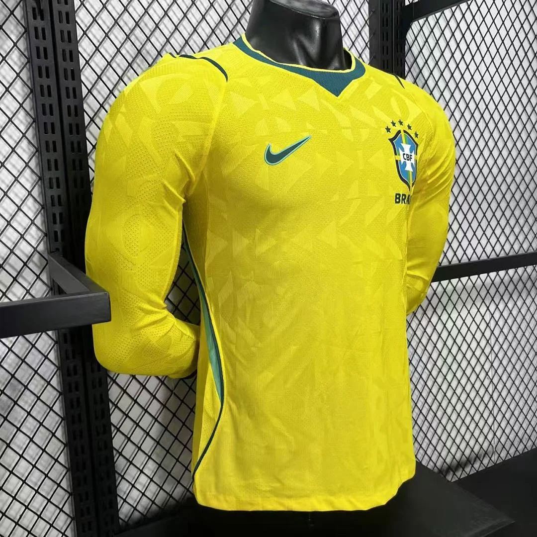 2026 Brazil Home Long Sleeve S-3XL - view 6