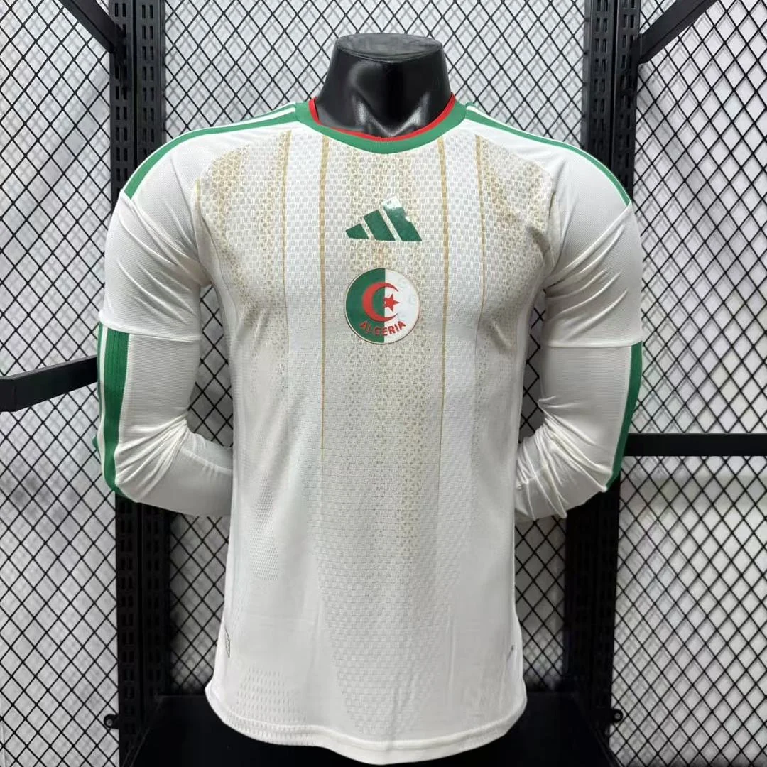 2026 Algeria Home Long Sleeve S-2XL - view 1