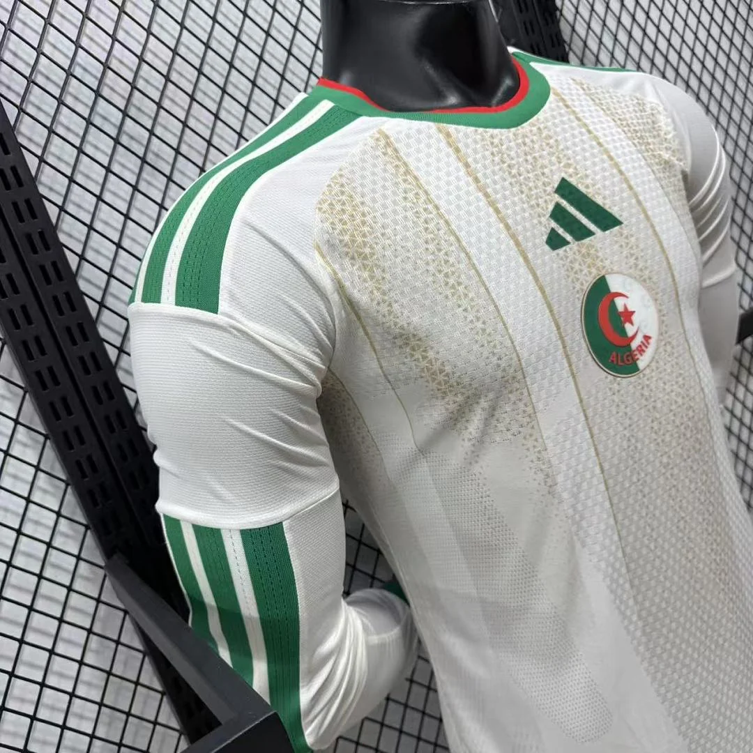 2026 Algeria Home Long Sleeve S-2XL - view 3
