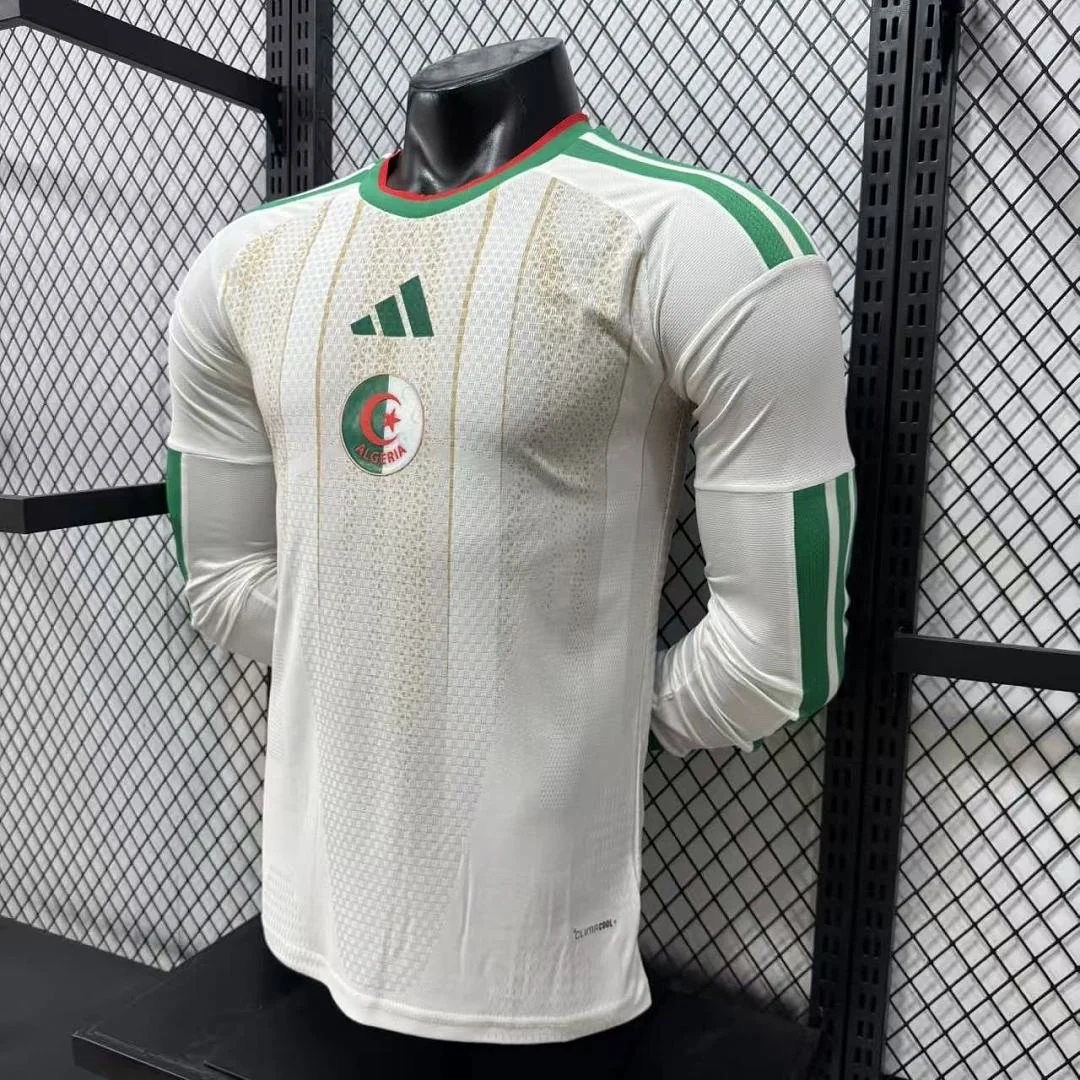 2026 Algeria Home Long Sleeve S-2XL - view 4
