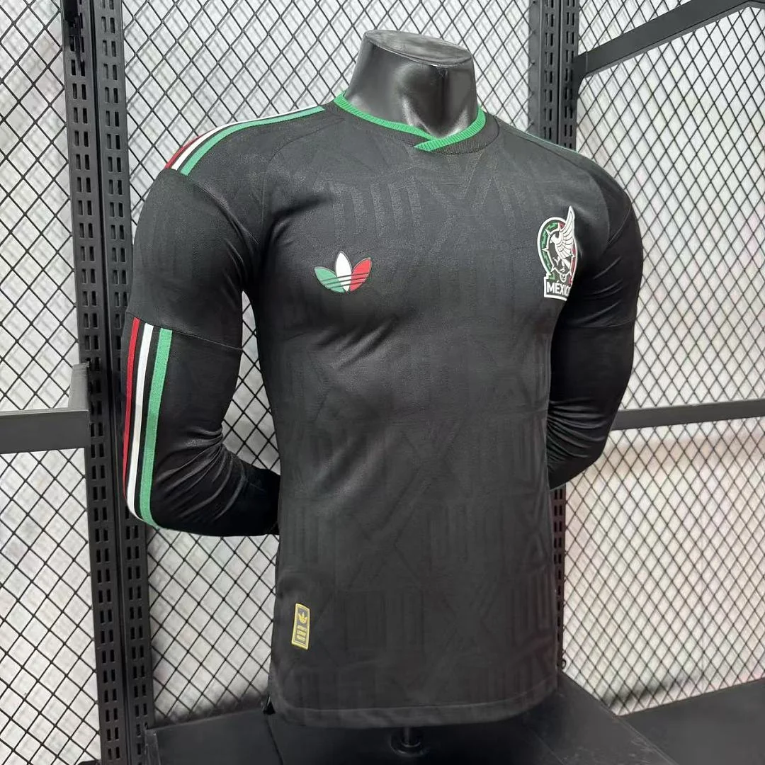 26 Mexico Second Away Long Sleeve S-4XL - view 6