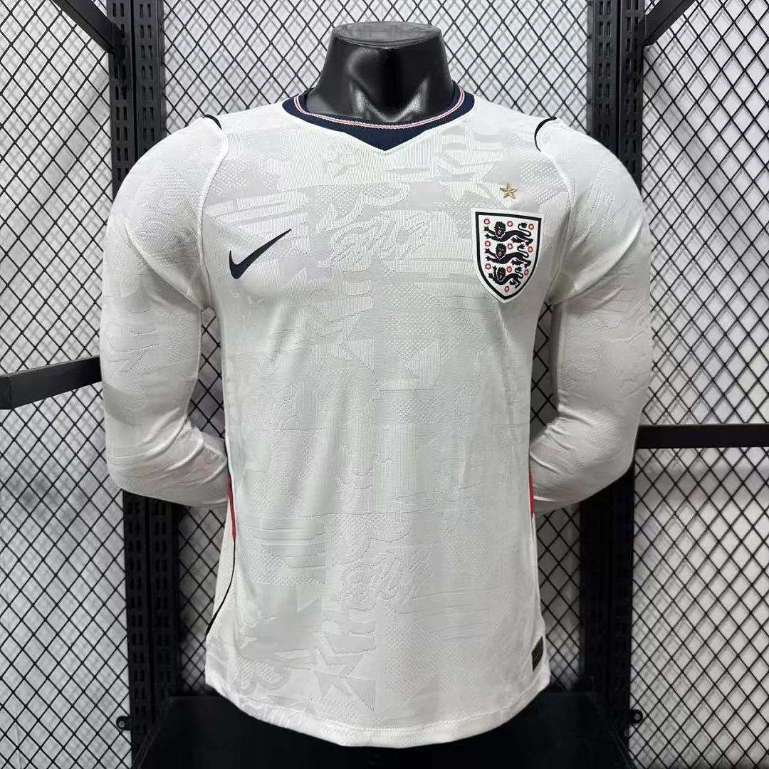 2026 England Home Long Sleeve S-3XL - view 1