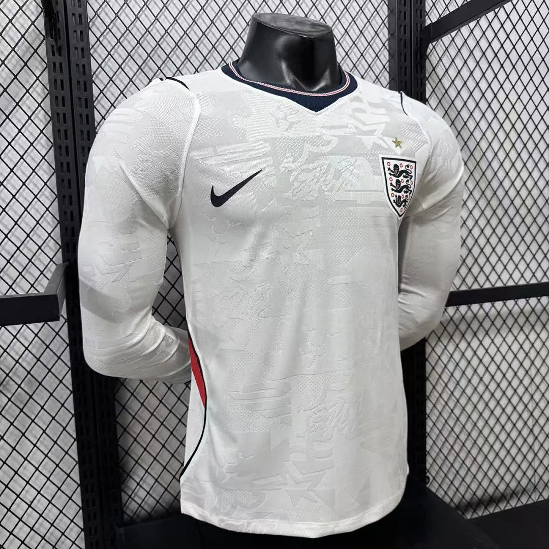 2026 England Home Long Sleeve S-3XL - view 4