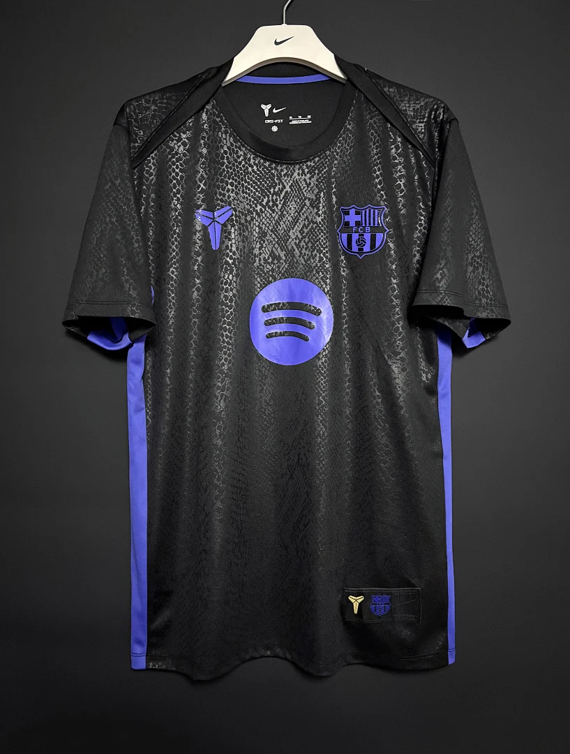 25-26 Barcelona Training Jersey Black S-4XL - view 1