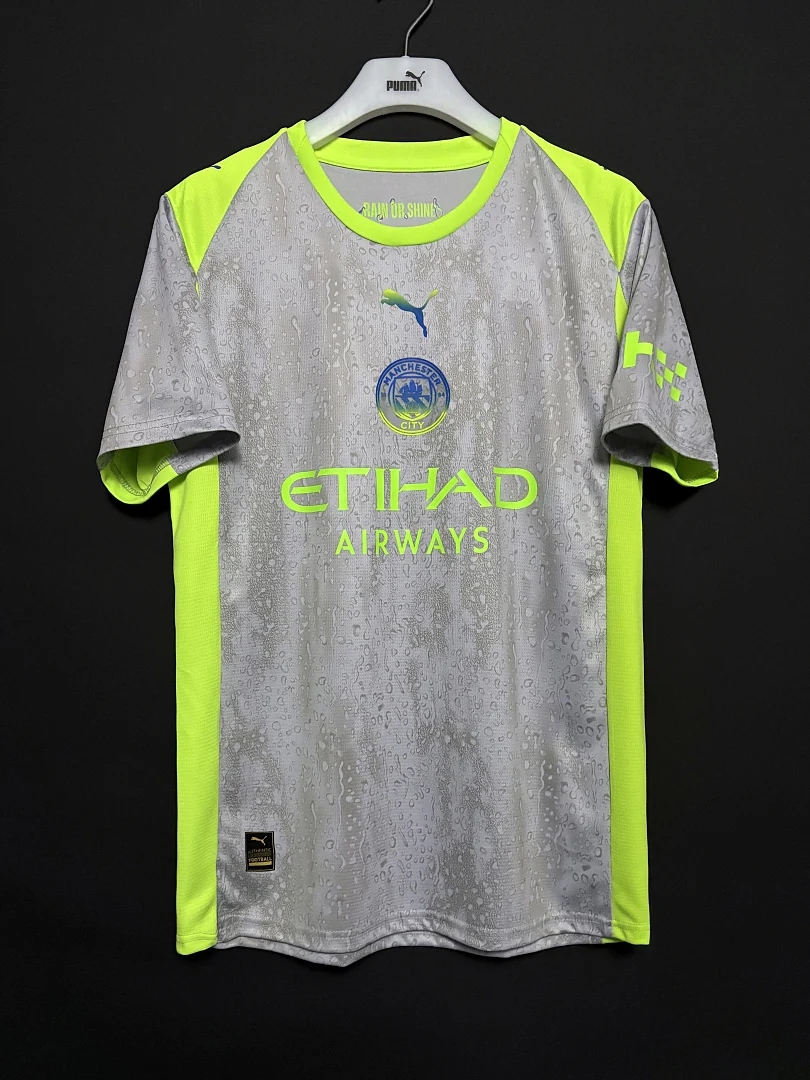 25-26 Manchester City Third Away Kit S-4XL - view 1