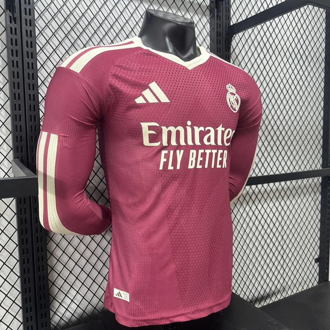 2627 Real Madrid Away Long Sleeve S-3XL - view 6