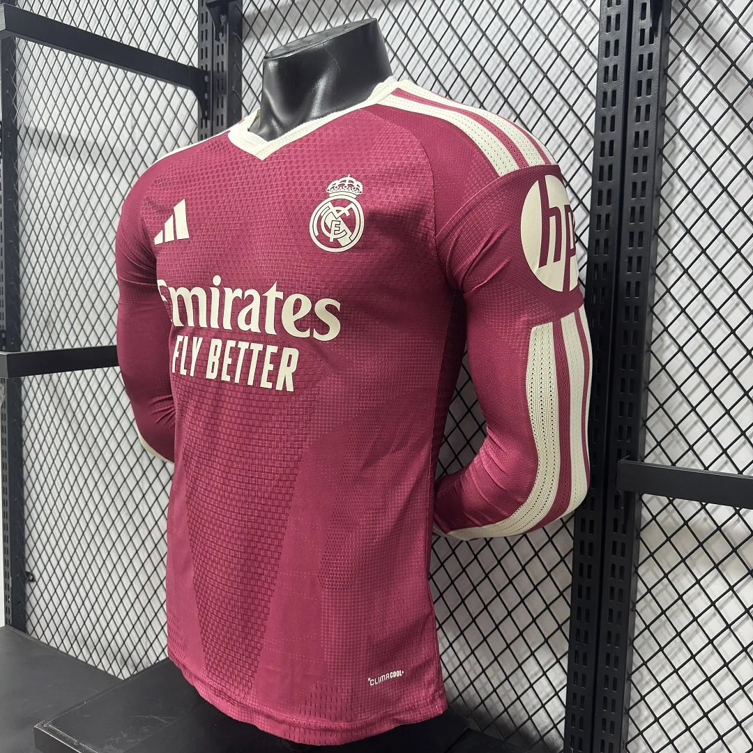 2627 Real Madrid Away Long Sleeve S-3XL - view 7