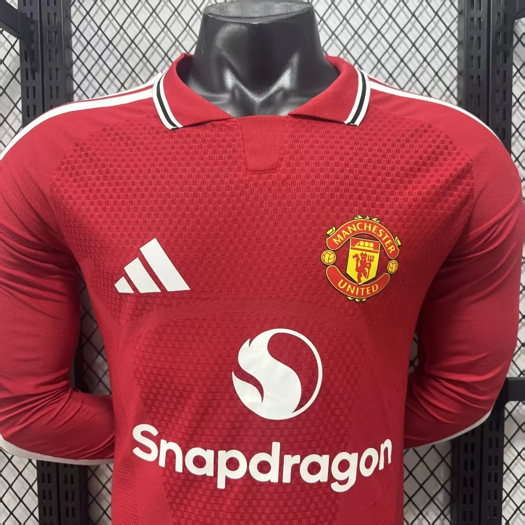 2627 Manchester United Home Long Sleeve S-2XL - view 10