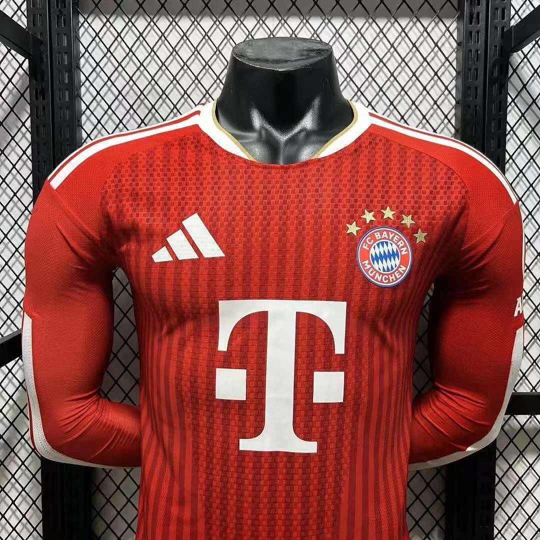 2627 Bayern Munich Home Long Sleeve S-3XL - view 3