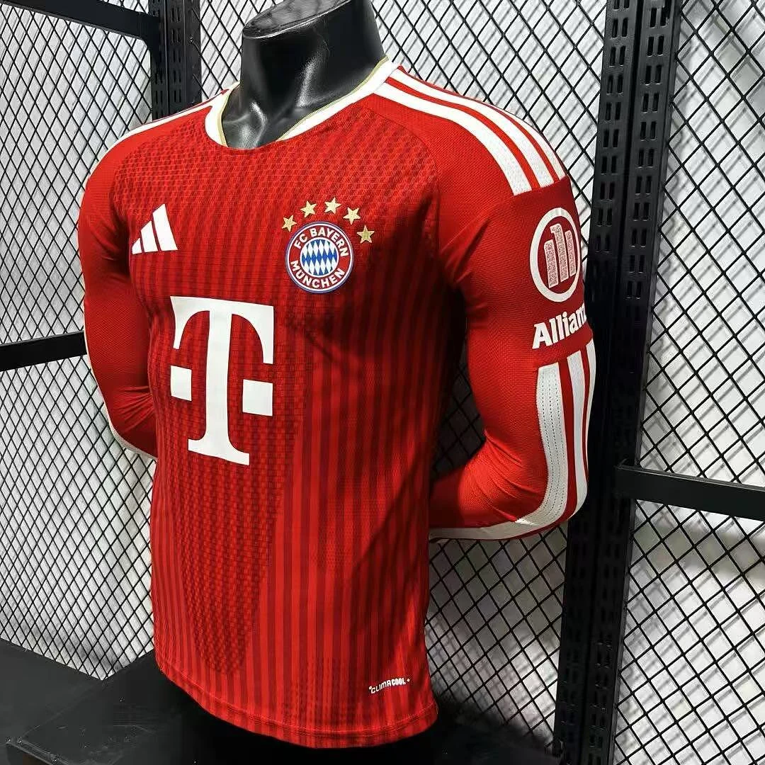 2627 Bayern Munich Home Long Sleeve S-3XL - view 7