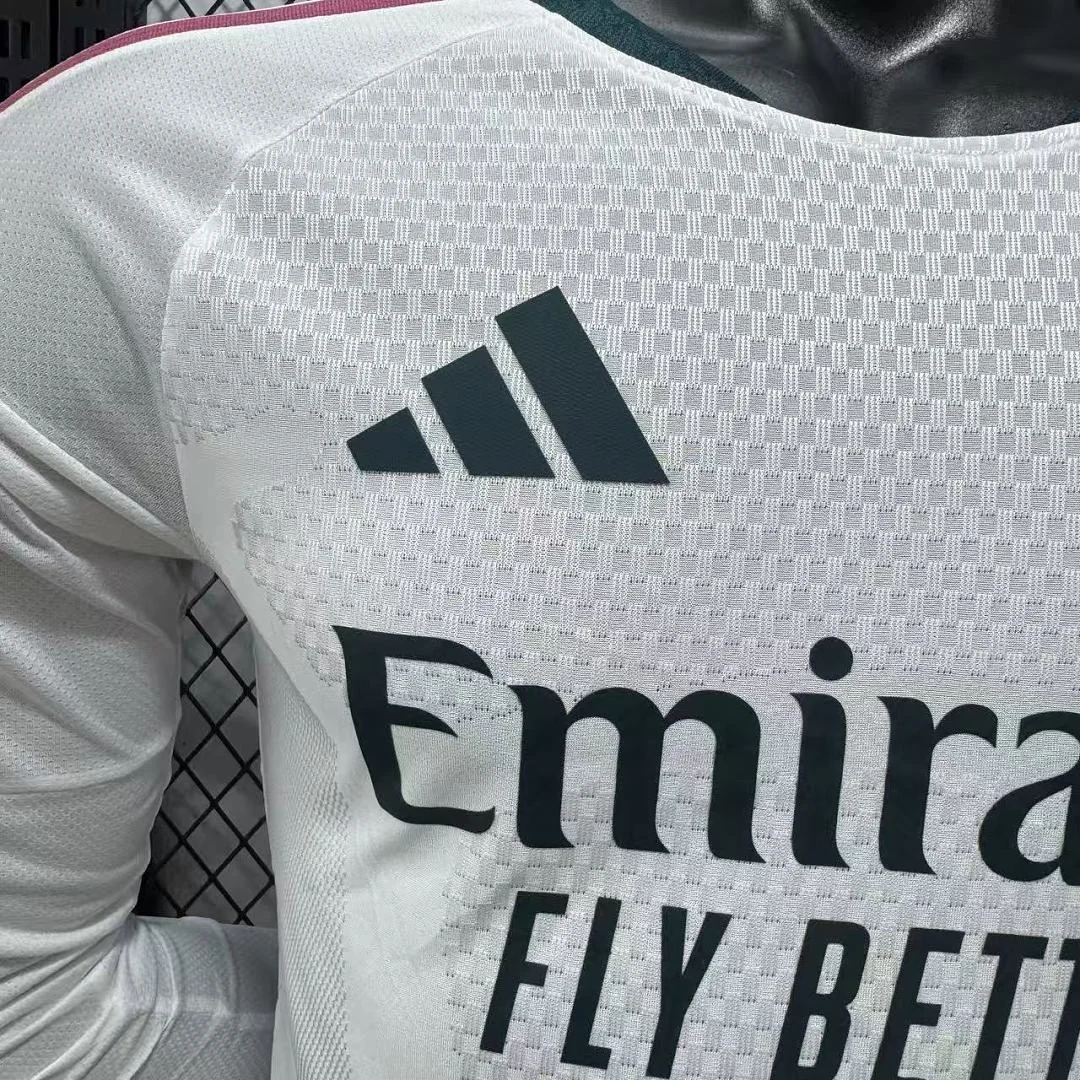 2627 Real Madrid Home Long Sleeve S-4XL - view 4