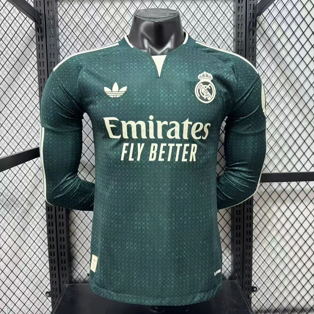 2627 Real Madrid Away Long Sleeve S-4XL