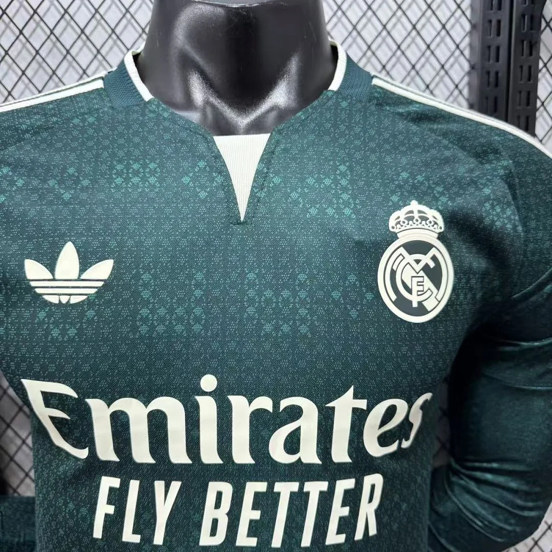 2627 Real Madrid Away Long Sleeve S-4XL - view 3