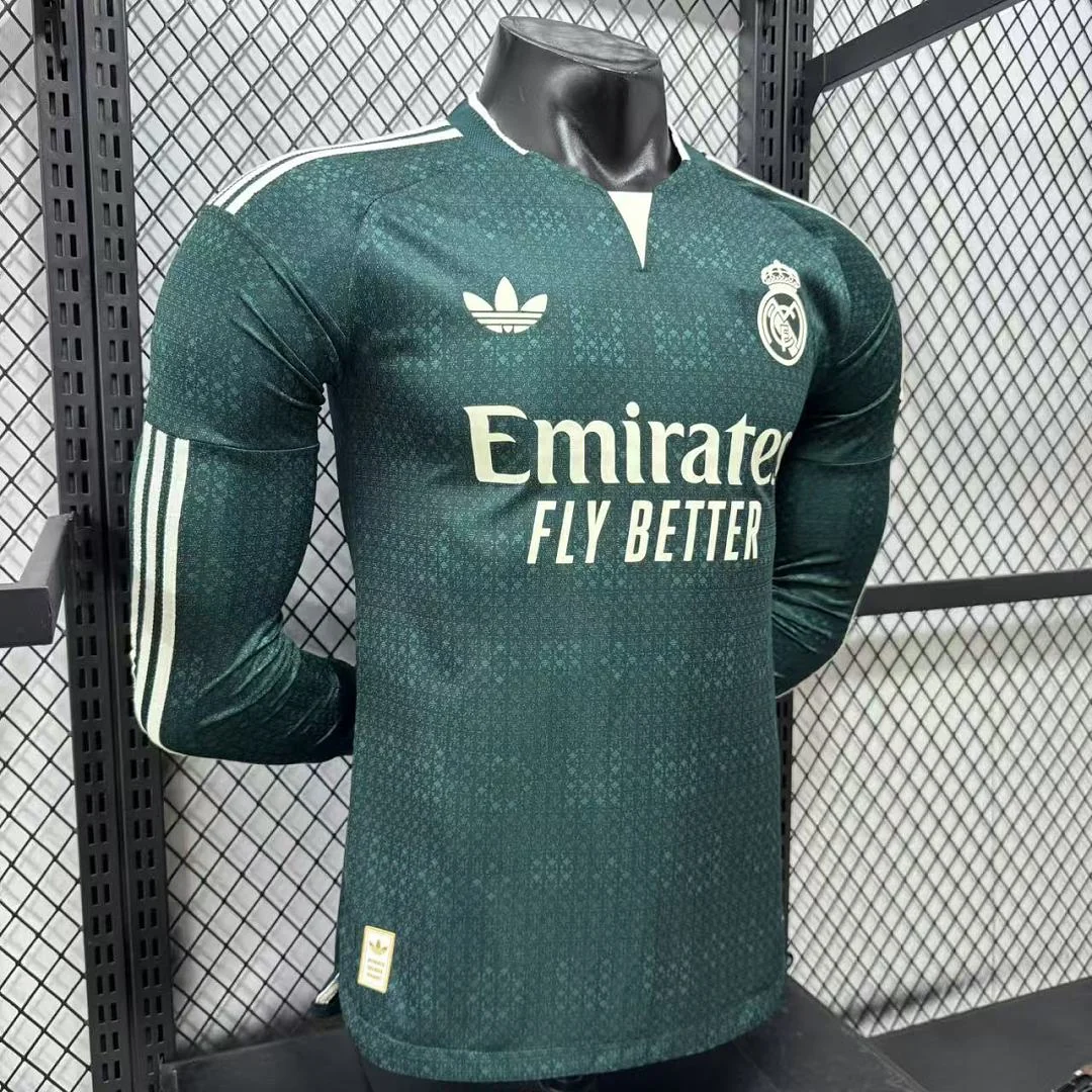 2627 Real Madrid Away Long Sleeve S-4XL - view 6