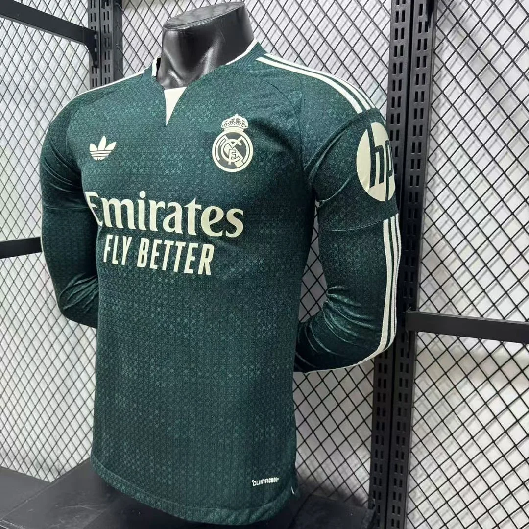 2627 Real Madrid Away Long Sleeve S-4XL - view 7