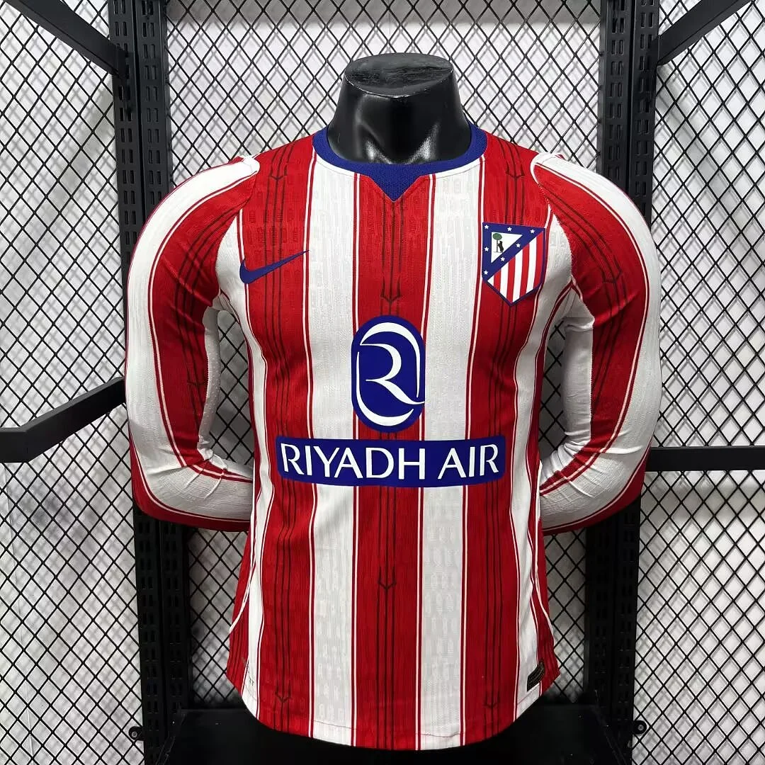 2627 Atletico Madrid Home Long Sleeve S-3XL - view 1
