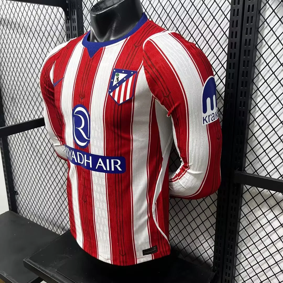 2627 Atletico Madrid Home Long Sleeve S-3XL - view 4