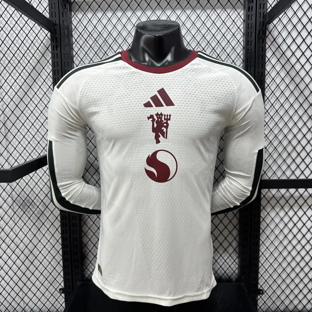 2627 Manchester United Third Away Long Sleeve S-3XL